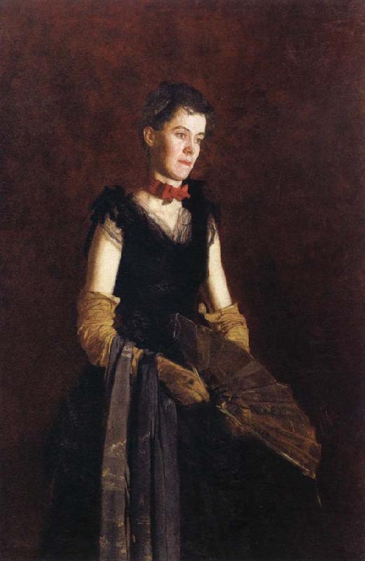 Thomas Eakins Letitia Wilson Jordan oil painting image